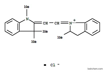 2-[2-[(2,3-ジヒドロ-2-メチル-1H-インドール)-1-イル]エテニル]-1,3,3-トリメチル-3H-インドリウム?クロリド