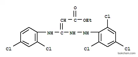 3-[(2,4-ジクロロフェニル)アミノ]-3-[2-(2,4,6-トリクロロフェニル)ヒドラジノ]プロペン酸エチル