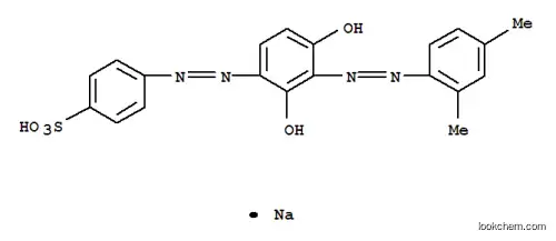 나트륨 4-[[3-[(2,4- 디메틸 페닐) 아조] -2,4- 디 히드 록시 페닐] 아조] 벤젠 술포 네이트