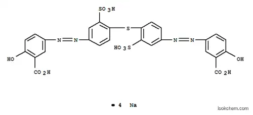 사나트륨 5,5'-[티오비스[(3-술포네이토-p-페닐렌)아조]]디살리실산염