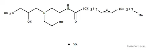 2-ヒドロキシ-3-[(2-ヒドロキシエチル)[2-[[(Z)-9-オクタデセノイル]アミノ]エチル]アミノ]-1-プロパンスルホン酸ナトリウム