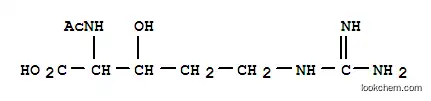 (2S)-2-아세트아미도-5-(디아미노메틸리덴아미노)-3-히드록시-펜탄산