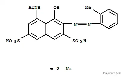 이나트륨 5-(아세틸아미노)-4-히드록시-3-[(o-톨릴)아조]나프탈렌-2,7-디술포네이트