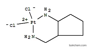2-(아미노메틸)사이클로펜탄-1-아민, 백금(+2) 양이온, 이염화물