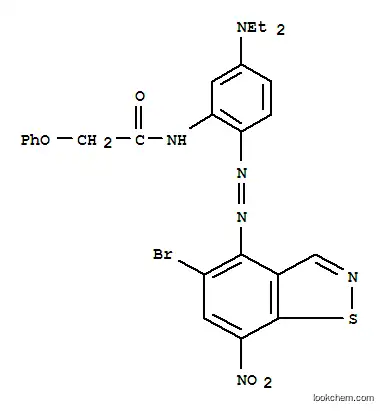 N-[2-[(5-ブロモ-7-ニトロ-1,2-ベンゾイソチアゾール-4-イル)アゾ]-5-(ジエチルアミノ)フェニル]-2-フェノキシアセトアミド