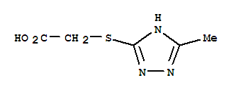 2-((5-Methyl-1H-1,2,4-triazol-3-yl)thio)aceticacid