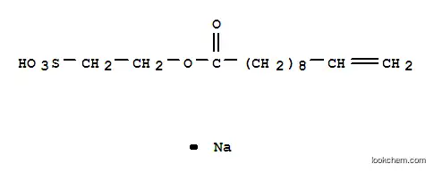 나트륨 2-술포네이토에틸 운데크-10-에노에이트