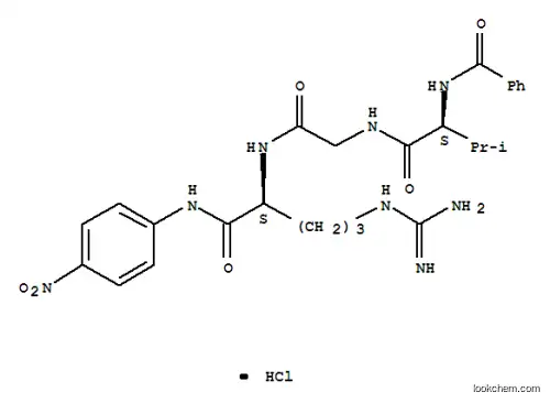 N-BENZOYL-VAL-GLY-ARG P-니트로아닐리드 염산염