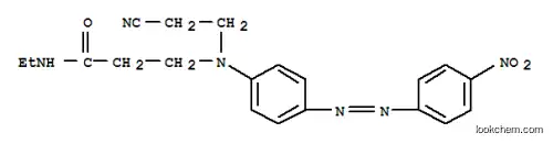 3-[(2-シアノエチル)[4-[(4-ニトロフェニル)アゾ]フェニル]アミノ]-N-エチルプロパンアミド