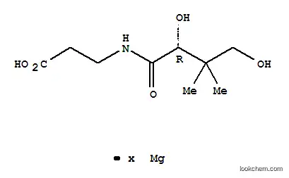 N-[(R)-2,4-ジヒドロキシ-3,3-ジメチル-1-オキソブチル]-β-アラニン/マグネシウム,(1:x)
