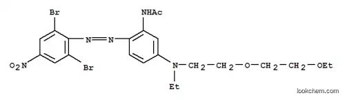 N-[2-[(2,6-ジブロモ-4-ニトロフェニル)アゾ]-5-[[2-(2-エトキシエトキシ)エチル]エチルアミノ]フェニル]アセトアミド
