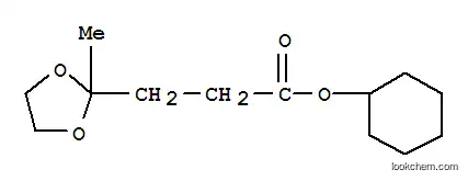 사이클로헥실 3-(2-메틸-1,3-디옥솔란-2-일)프로파노에이트