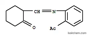 2-[(2-아세틸페닐)이미노메틸]사이클로헥산-1-온
