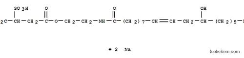 2-(ソジオスルホ)こはく酸1-ナトリウム4-[2-[(12-ヒドロキシ-1-オキソ-9-オクタデセニル)アミノ]エチル]
