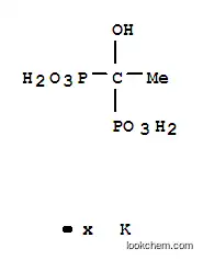 (1-ヒドロキシエチリデン)ビスホスホン酸/カリウム,(1:x)