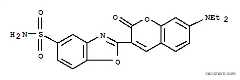 2-(7-ジエチルアミノ-2-オキソ-2H-クロメン-3-イル)-1-オキサ-3-アザインデン-5-イルスルホンアミド