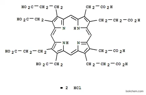 3,8,13,18-テトラキス(カルボキシメチル)-21H,23H-ポルフィリン-2,7,12,17-テトラプロパン酸?2塩酸塩