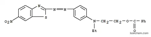 安息香酸2-[N-エチル-p-(6-ニトロベンゾチアゾール-2-イルアゾ)アニリノ]エチル