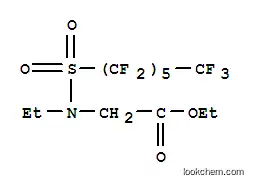 N-エチル-N-[(トリデカフルオロヘキシル)スルホニル]グリシンエチル