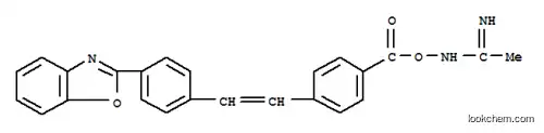 N-[[4-[2-[4-(벤족사졸-2-일)페닐]비닐]벤조일]옥시]아세트아미딘