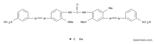3-[[3-メトキシ-4-[[[[2-メトキシ-5-メチル-4-[(3-スルホフェニル)アゾ]フェニル]アミノ]カルボニル]アミノ]フェニル]アゾ]ベンゼンスルホン酸ジナトリウム