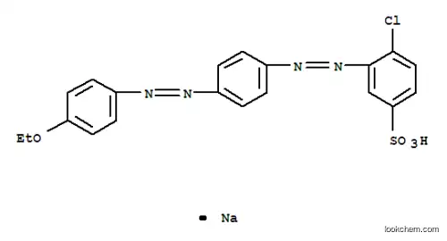 나트륨 4-클로로-3-[[4-[(4-에톡시페닐)아조]페닐]아조]벤젠설포네이트