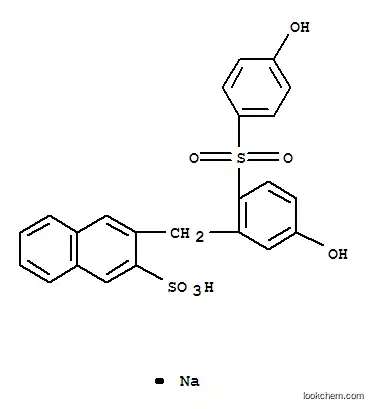 ナトリウム 3-{[5-ヒドロキシ-2-(4-ヒドロキシベンゼンスルホニル)フェニル]メチル}ナフタレン-2-スルホナート