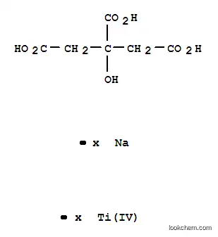 2-ヒドロキシ-1,2,3-プロパントリカルボン酸/ナトリウム/チタン,(1:x:x)