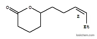 6-[(3Z)-ヘキサ-3-エン-1-イル]オキサン-2-オン