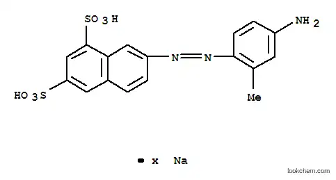 7-[(4-아미노-o-톨릴)아조]나프탈렌-1,3-디술폰산, 나트륨염