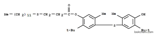 3-ドデシルスルファニルプロパン酸=2-tert-ブチル-4-[(5-tert-ブチル-4-ヒドロキシ-2-メチルフェニル)スルファニル]-5-メチルフェニル