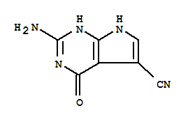 3H-Pyrrolo[2,3-d]pyrimidine-5-carbonitrile,2-amino-4,7-dihydro-4-oxo-
