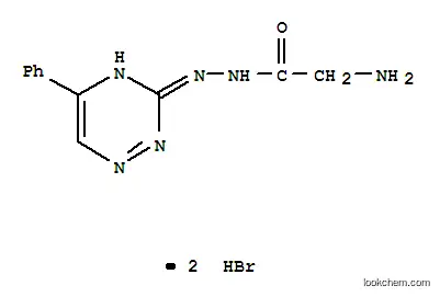 글리신, 2-(5-PHENYL-3-as-TRIAZINYL)하이드라지드, 디하이드로브로마이드, 수화물