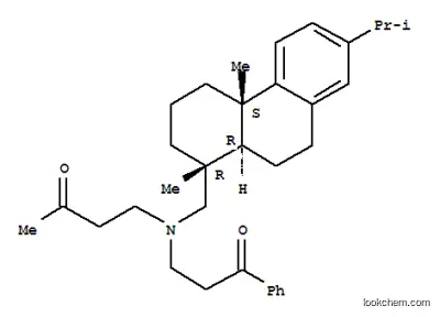 4-[[[(1R,4aS,10aR)-1,2,3,4,4a,9,10,10a-オクタヒドロ-1,4a-ジメチル-7-イソプロピルフェナントレン-1-イル]メチル](3-オキソ-3-フェニルプロピル)アミノ]-2-ブタノン