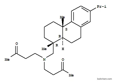 4,4′-[[[[(1R)-1,2,3,4,4a,9,10,10aα-オクタヒドロ-1β,4aβ-ジメチル-7-(1-メチルエチル)フェナントレン]-1-イル]メチル]イミノ]ビス[2-ブタノン]