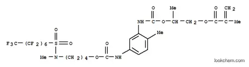 2-[[[[2-메틸-5-[[[4-[메틸[(펜타데카플루오로헵틸)술포닐]아미노]부톡시]카르보닐]아미노]페닐]아미노]카르보닐]옥시]프로필 메타크릴레이트