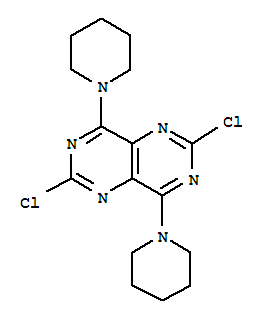 2,6-Dichloro-4,8-di(piperidin-1-yl)pyrimido[5,4-d]pyrimidine