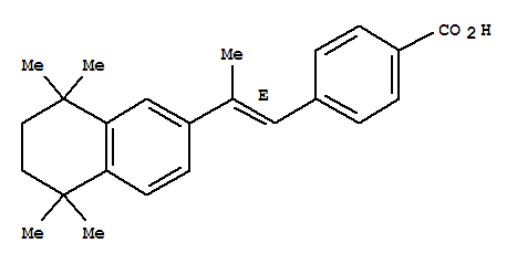 TTNPB(ArotinoidAcid);Ro13-7410,AGN-191183;Benzoicacid,4-[(1E)-2-(5,6,7,8-tetrahydro-5,5,8,8-tetramethyl-2-naphthalenyl)-1-propen-1-yl]-
