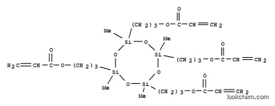 2,4,6,8-テトラメチルシクロオクタンテトラシロキサン-2,4,6,8-テトラ(1-プロパノール)テトラアクリラート