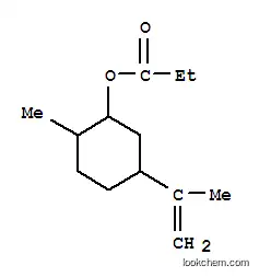 rel-プロピオン酸(1S*)-2β*-メチル-5α*-(1-メチルエテニル)シクロヘキサン-1α*-イル