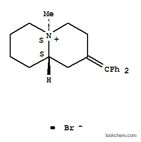 2H- 퀴 놀리지 늄, 옥타 히드로 -2- (디 페닐 메틸렌) -5- 메틸-, 브로마이드, 트랜스-