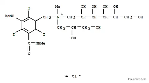 D-글루암모늄, N-(3-아세트아미도-5-(메틸카르바모일)-2,4,6-트리요오도벤질)-N-(2,3-디히드록시프로필)-N-메틸-, 염화물