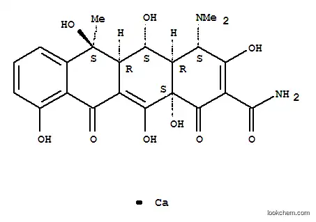 (4S)-4β-ジメチルアミノ-1,4,4aβ,5,5aβ,6,11,12a-オクタヒドロ-3,5β,6α,10,12,12aβ-ヘキサヒドロキシ-6-メチル-1,11-ジオキソ-2-ナフタセンカルボアミド/カルシウム,(1:1)