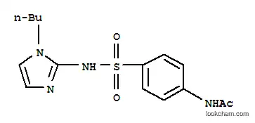 아세트아미드, N-(4-(((1-부틸-1H-이미다졸-2-일)아미노)술포닐)페닐)-