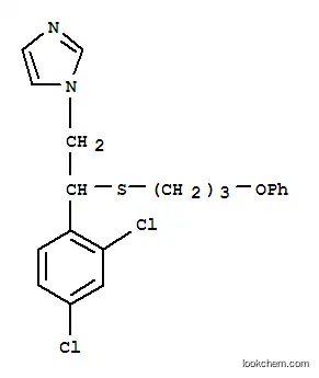 1-(beta-(Phenoxypropylthio)-2,4-dichlorphenaethyl)-imidazol [독일어]