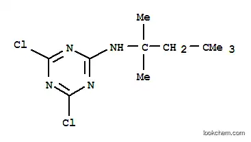 4,6-디클로로-N-(1,1,3,3-테트라메틸부틸)-1,3,5-트리아진-2-아민