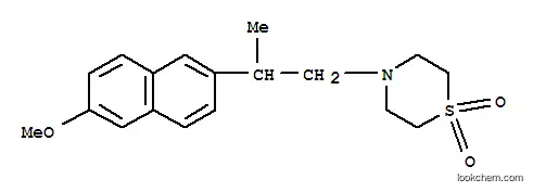 ((디옥소-1,1 티아모르폴리닐-4)-2 메틸-1 에틸)-2 메톡시-6 나프탈렌 e [프랑스어]