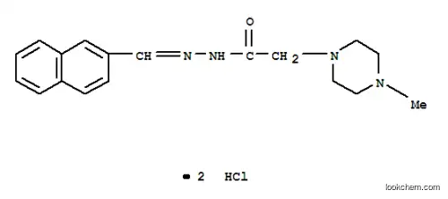 2-(4-메틸피페라진-1-일)-N-(나프탈렌-2-일메틸리덴아미노)아세트아미드 및 이염산염