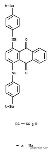 벤젠술폰산, 2(또는 5)-(1,1-디메틸에틸)-5(또는 2)-[[4-[[4-(1,1-디메틸에틸)페닐]아미노]-9,10-디히드로-9,10 ,1-디옥소-XNUMX-안트라세닐]아미노]-, 나트륨염