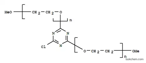 2,4-비스(O-메톡시폴리에틸렌 글리콜)-6-클로로-s-트리아진